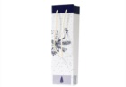 Shopper da 1 bottiglia colore blu 