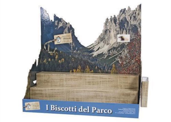Espositore da banco per biscotti| Packaging - Espositori - Bag in Box 