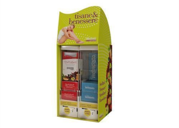 Espositore da banco per tisane| Packaging - Espositori - Bag in Box 