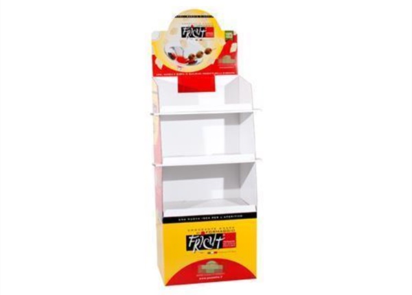Espositore a tre ripiani| Packaging - Espositori - Bag in Box 