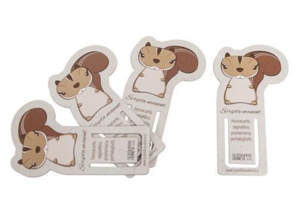Fermacarte - Segnalibro| Packaging - Espositori - Bag in Box 