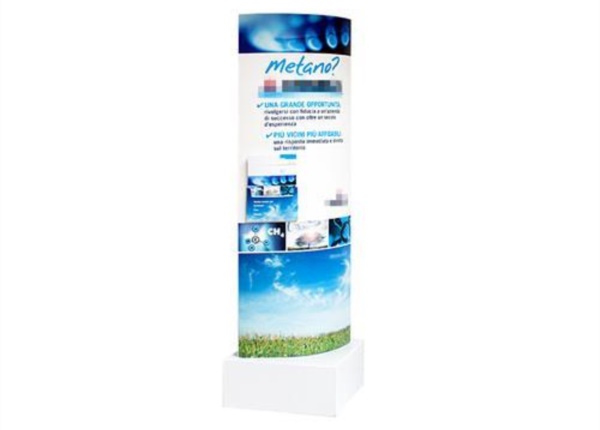 Totem con piedistallo| Packaging - Espositori - Bag in Box 