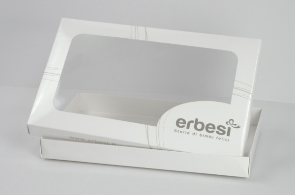 Linea di scatole finestrate| Packaging - Espositori - Bag in Box 